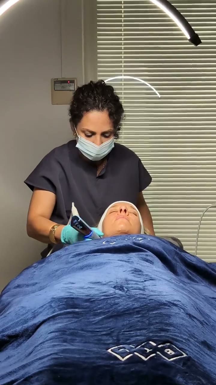 Exion treatment preview at Ayadi Beauty and Laser Clinic