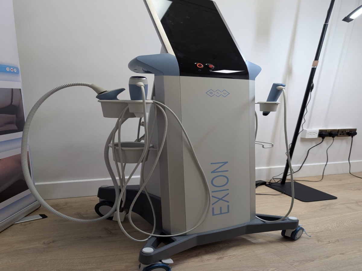 BTL Exion device at Ayadi Beauty and Laser Clinic in East Finchley